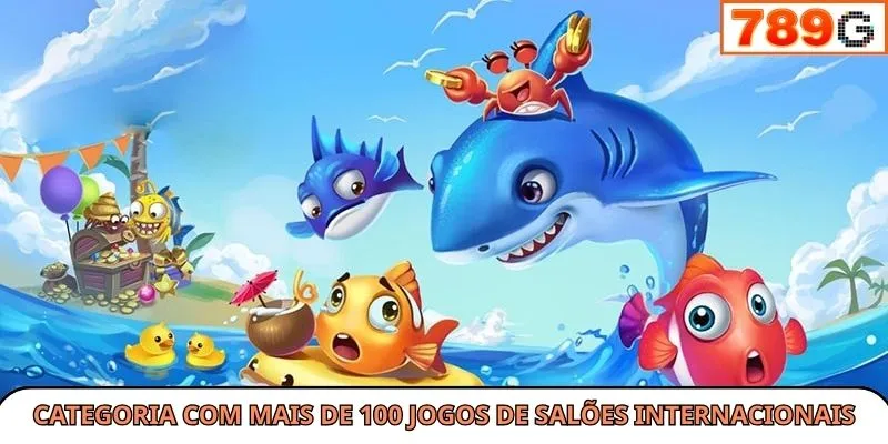 Categoria com mais de 100 jogos de salões internacionais