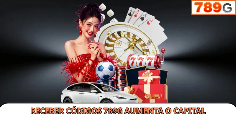 Receber códigos 789G aumenta o capital